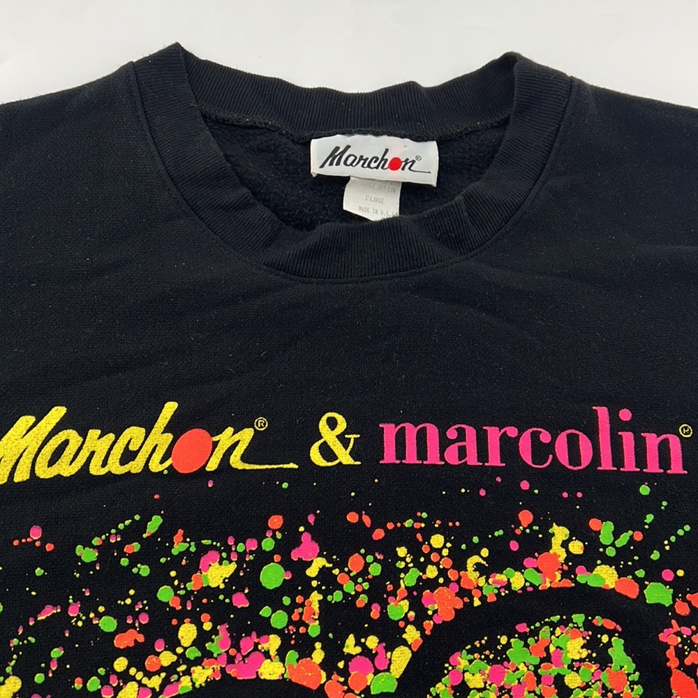 Marchon & Marcolin Specs Long Sleeve Tunic Length Top
